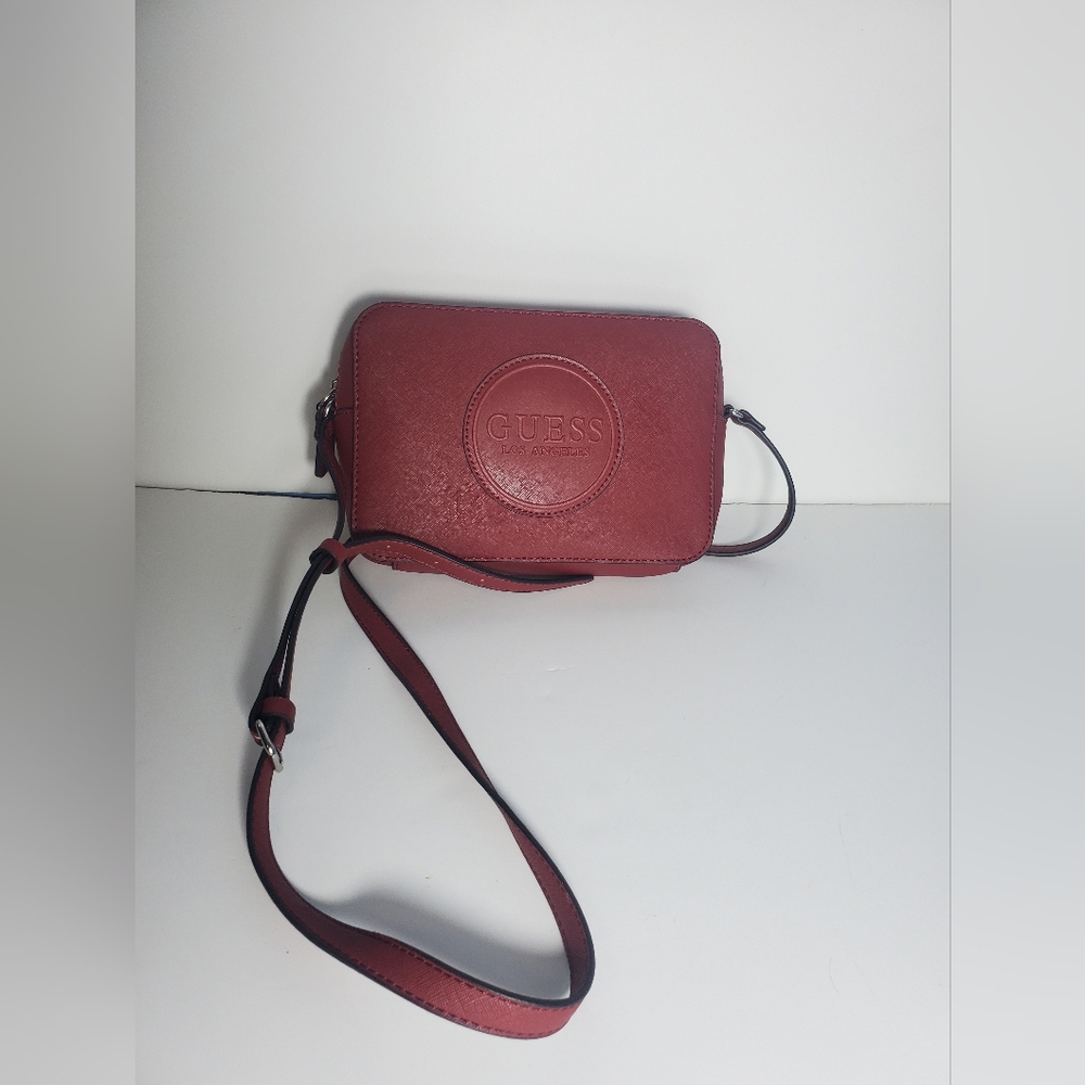 Women’s Burgandy Guess Cross Over With Strap